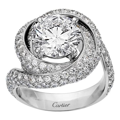 Cartier Trinity Ruban fine jewellery collection .